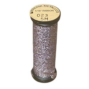 Kreinik 1/16" Metallic Ribbon - 5m - 023 Lilac
